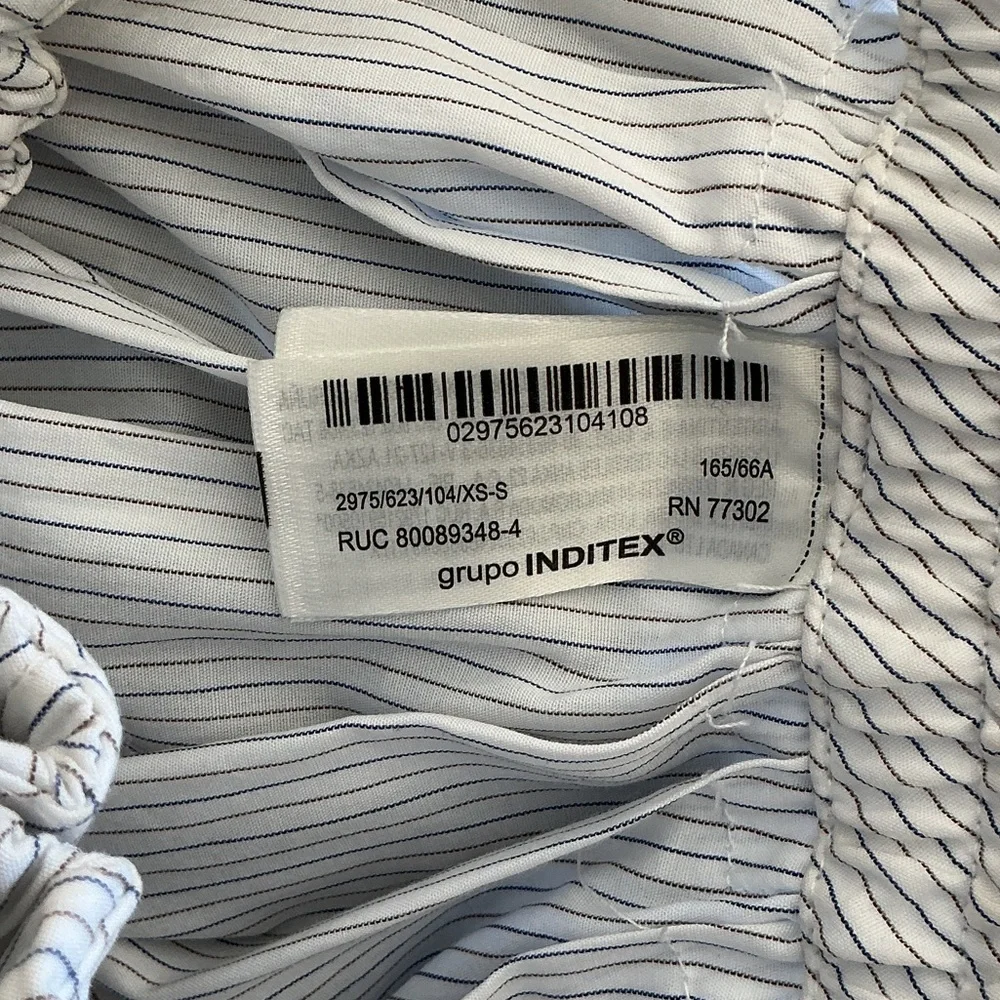 Zara Collection Striped Balloon Pants XS-S - Picture 3 of 7